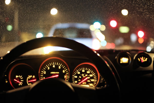 نتیجه تصویری برای رانندگی در شب