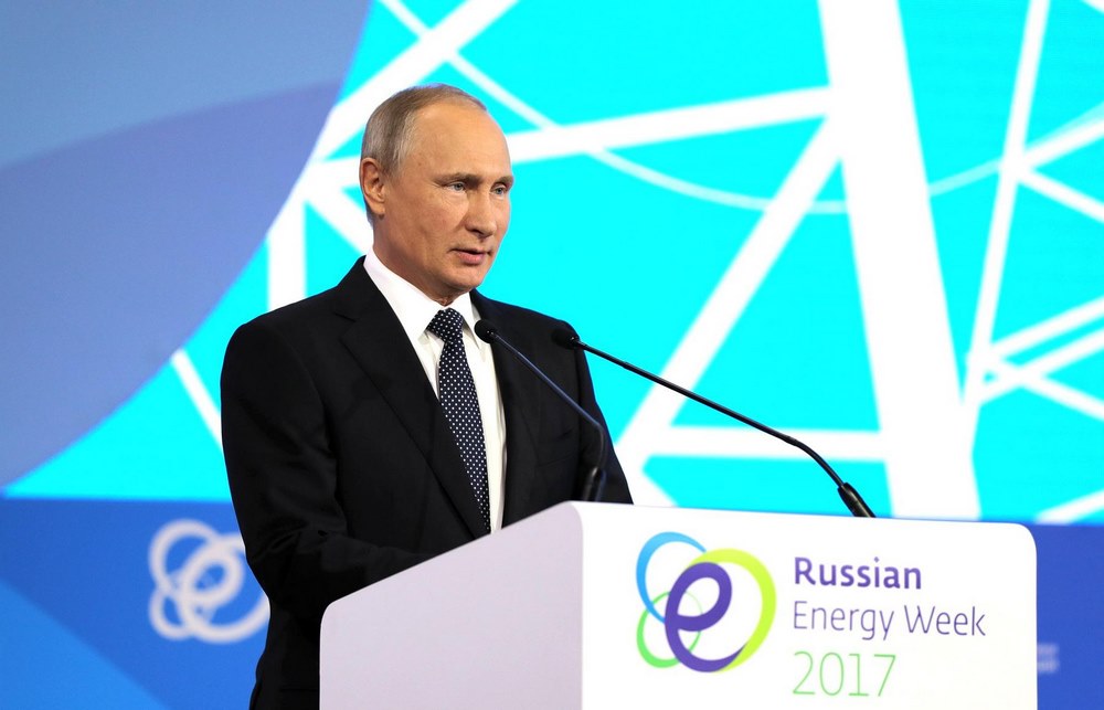ولادیمیر پوتین، هفته انرژی روسیه