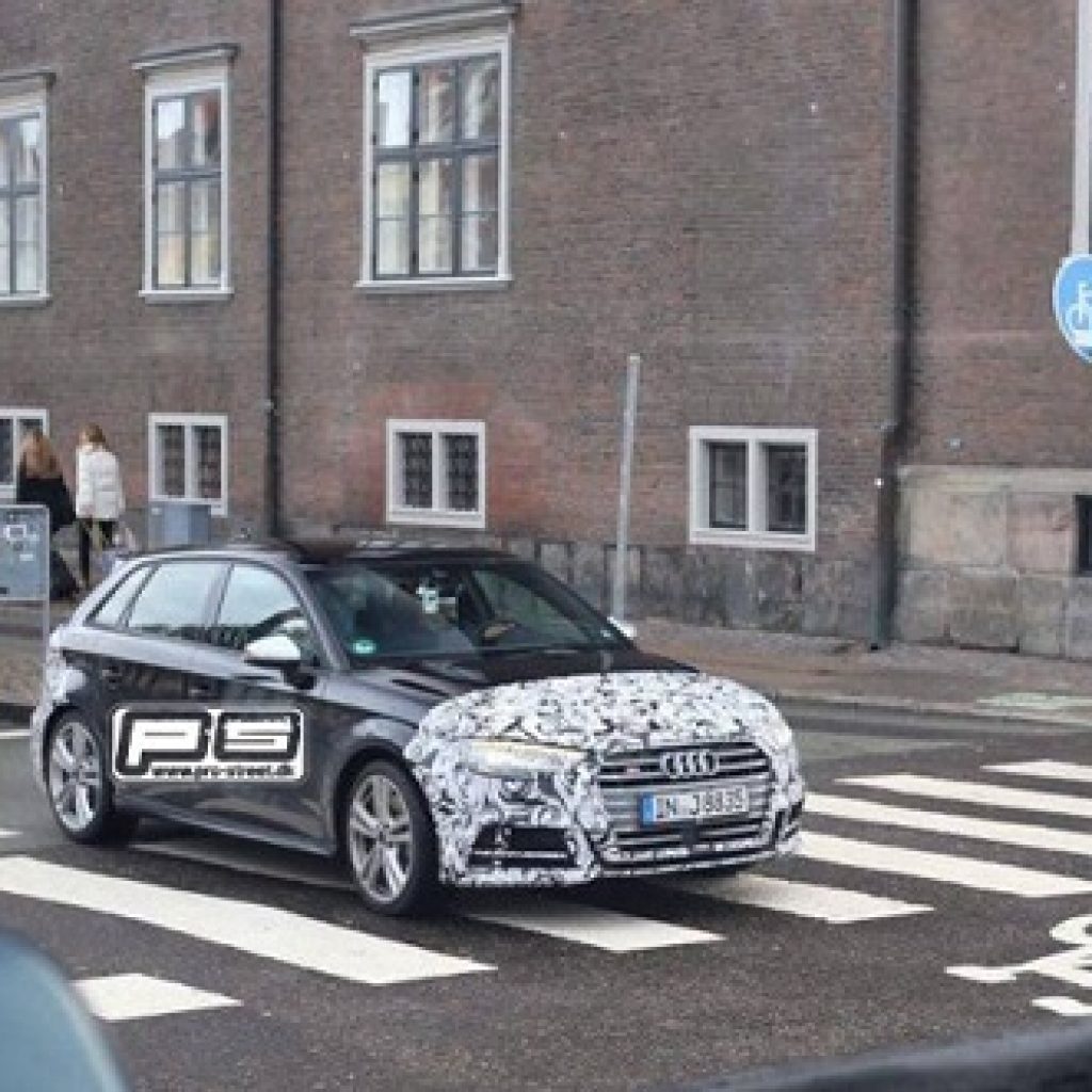 فیس‌لیفت آئودی S3 Sportback در دانمارک دیده شد