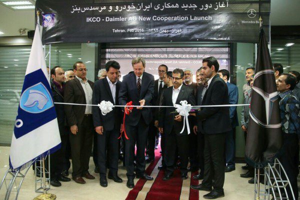 آغاز دور جدید همکاری ایران خودرو و مرسدس بنز