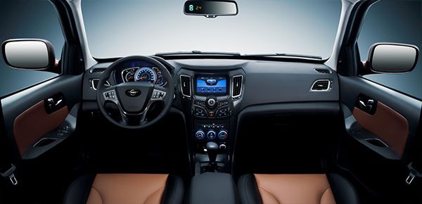 نمای داخل کابین هایما اس 7