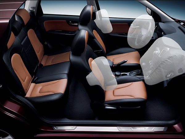 هایما S7 از نظر ایمنی