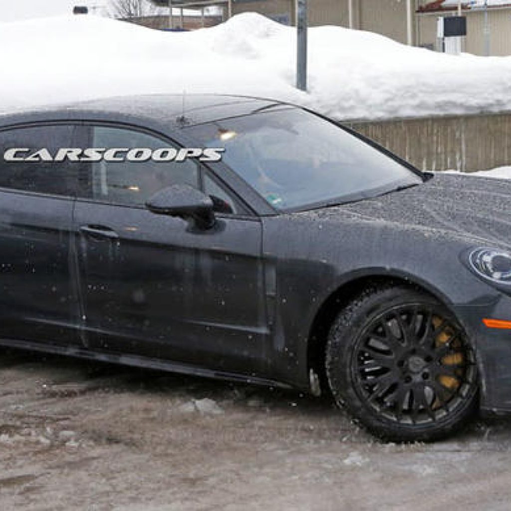 انتشار تصاویر جاسوسی از پورشه پانامرا 2017