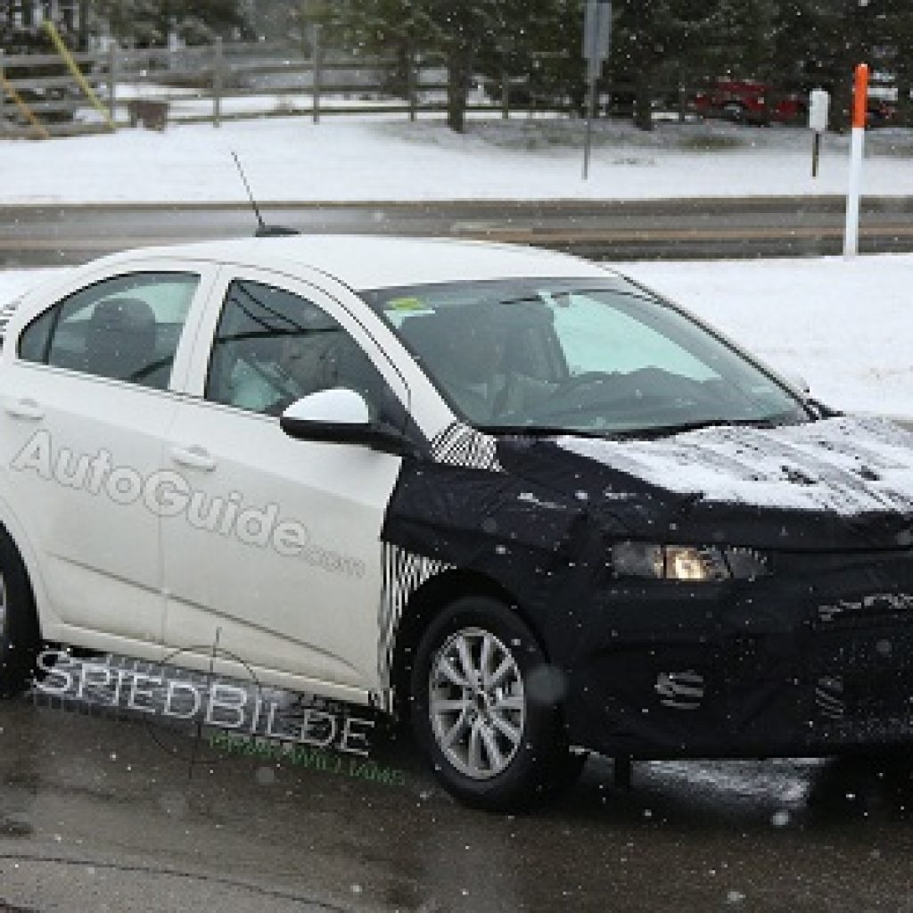 شورولت در حال تست مدل 2018 خودروی Sonic