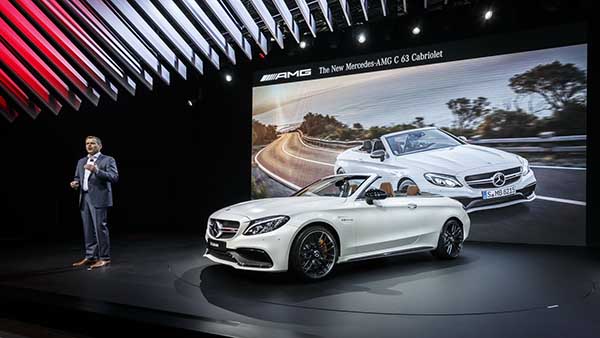 مرسدس‌بنز از غول جدید خود AMG C63 کابریولت رونمایی کرد