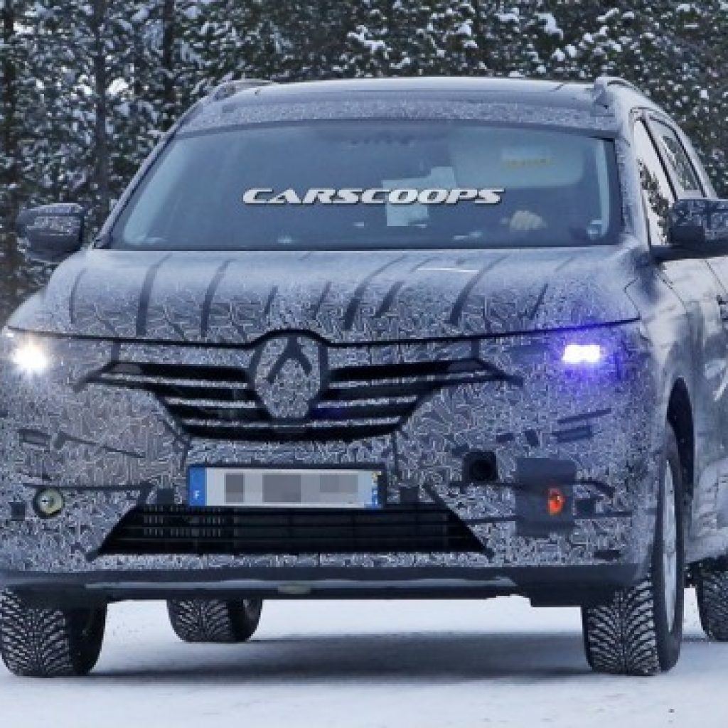 انتشار تصاویر جاسوسی از شاسی‌بلند جدید رنو