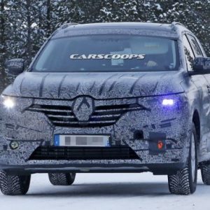 انتشار تصاویر جاسوسی از شاسی‌بلند جدید رنو