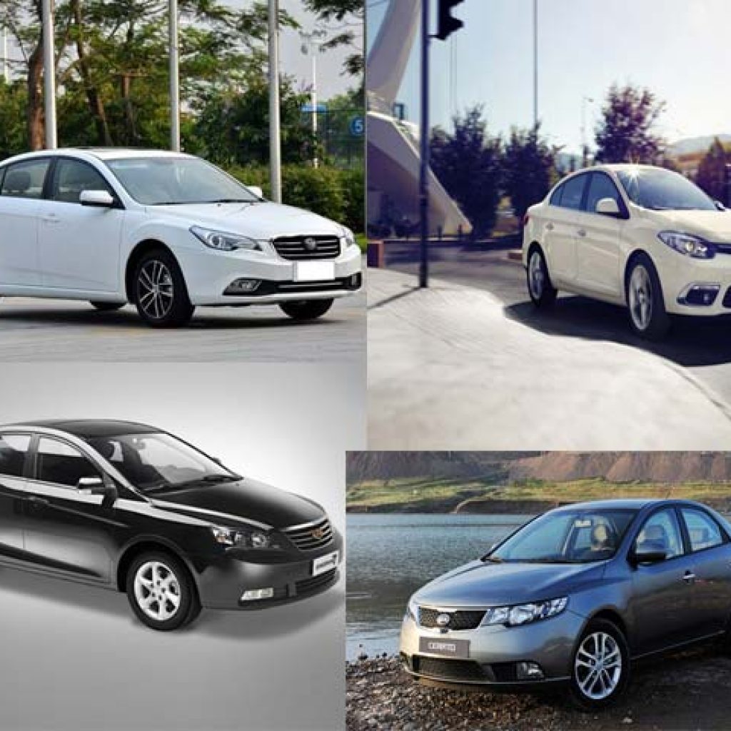 بهترین خودروهای سواری در بازه قیمتی ۷۰ تا ۸۰ میلیون تومان