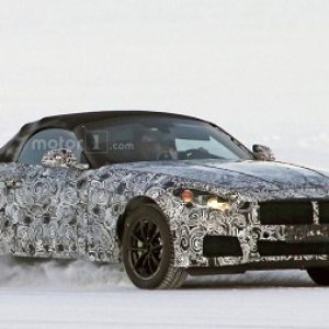انتشار تصاویر جاسوسی از مدل جدید BMW Z4