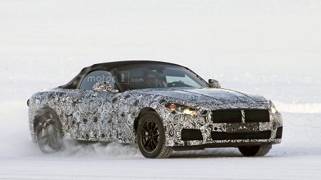 انتشار تصاویر جاسوسی از مدل جدید BMW Z4 انتشار تصاویر جاسوسی از مدل جدید BMW Z4