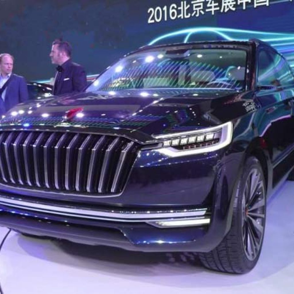 کانسپت شاسی‌بلند هونگکی چین در نمایشگاه پکن