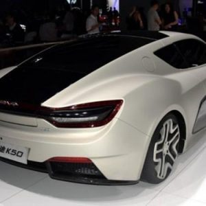 Qiantu K50 سوپراسپرت چینی برای نمایشگاه پکن