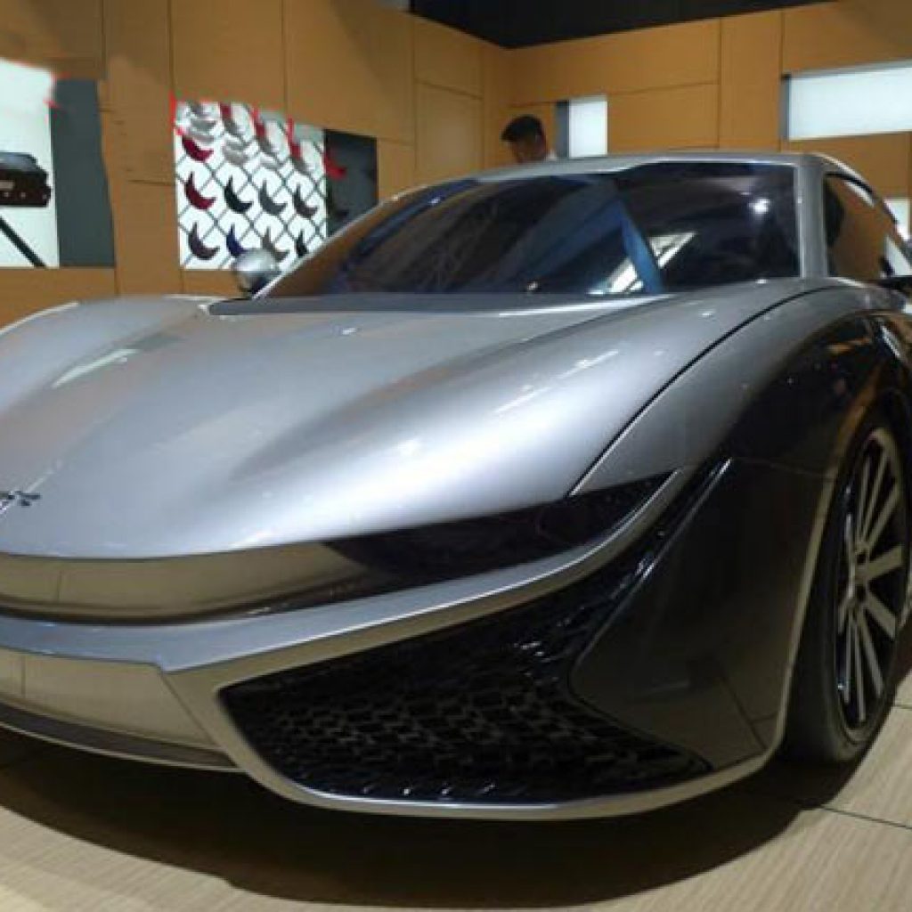 سوپراسپرت Qiantu در نمایشگاه پکن به نمایش در آمد