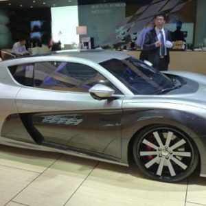 سوپراسپرت Qiantu در نمایشگاه پکن به نمایش در آمد