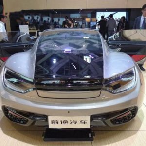 سوپراسپرت Qiantu در نمایشگاه پکن به نمایش در آمد