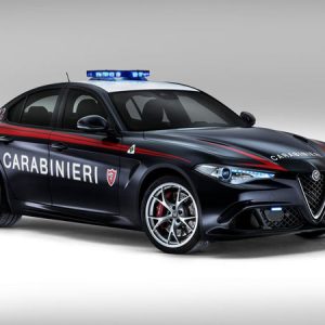 تقویت پلیس ایتالیا با جولیای 505 اسب بخاری!