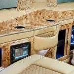 کابین پرشکوه ون مرسدس را ببینید!