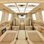 کابین پرشکوه ون مرسدس را ببینید!