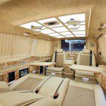 کابین پرشکوه ون مرسدس را ببینید!