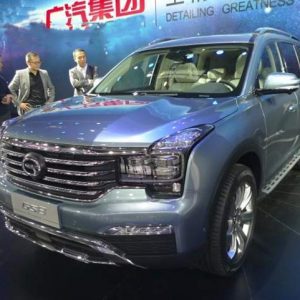 گوانگژو خودرو از شاسی بلند Trumpchi GS8 در پکن رونمایی کرد!