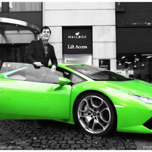 لامبورگینی اوراکان اولین سوپر خودروی تاکسی در انگلستان!