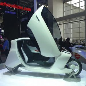 نمایش دو محصول ۲ چرخ در نمایشگاه پکن!