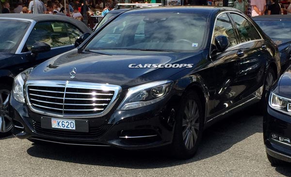 تصاویر اتفاقی از مرسدس بنز S-Class 2017 فیسلیفت شده تصاویر اتفاقی از مرسدس بنز S-Class 2017 فیسلیفت شده