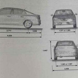 تصاویر لو رفته از کتابچه راهنمای رنو فلوئنس جدید و یا مگان سدان!