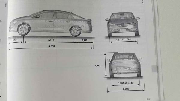 تصاویر لو رفته از کتابچه راهنمای رنو فلوئنس جدید و یا مگان سدان! تصاویر لو رفته از کتابچه راهنمای رنو فلوئنس جدید و یا مگان سدان!