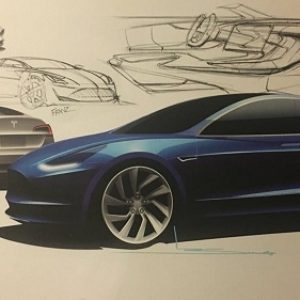 رونمایی از طرح نهایی تسلا مدل 3 تا پایان سال 2016!