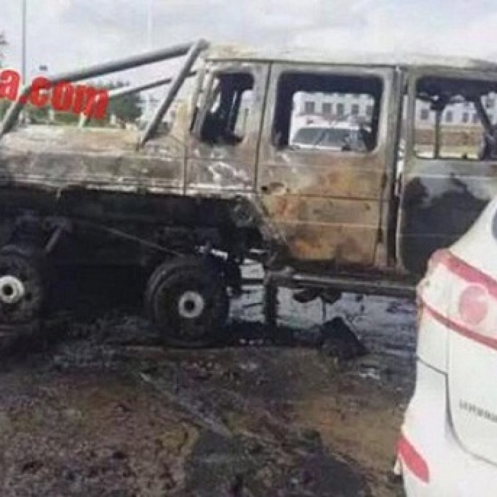 اژدهای شش چرخ منصوری به سادگی آتش گرفت!