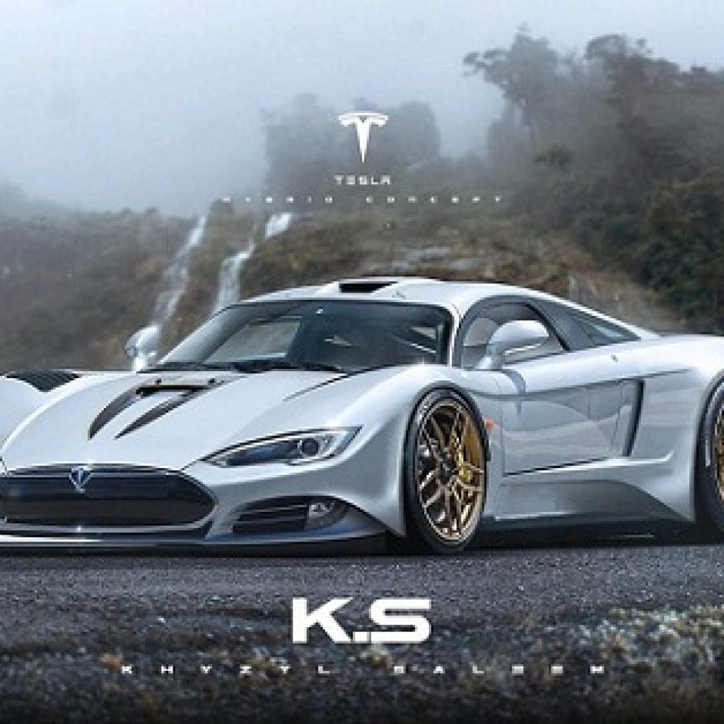 رندری برای سوپر اسپرت تسلا!