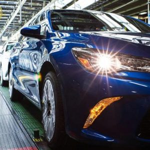 تویوتا کمری بازهم رکورد بیشترین میزان تولید درآمریکا را به خود اختصاص داد!