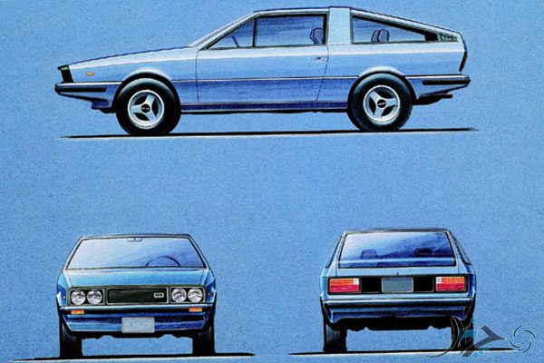 داستان هیوندای و ایرانخودرو: داستان شاهزاده و گدا! 1974_ItalDesign_Hyundai_Pony_Coupe_Design-Sketch_01