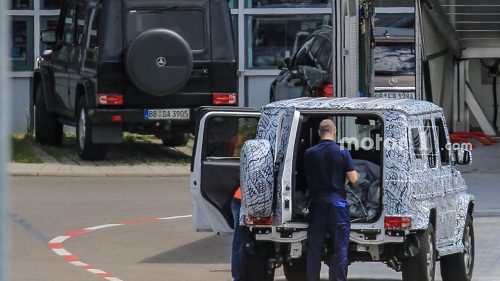 اولین تصاویر جاسوسی از نسل بعدی مرسدسبنز G-Class اولین تصاویر جاسوسی از نسل بعدی مرسدسبنز G-Class
