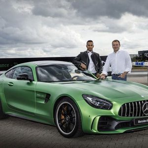 مرسدس به افتخار لوئیس همیلتون یک AMG GT اختصاصی می‌سازد