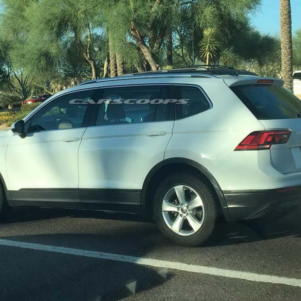 تصاویری که اتفاقی از فولکس واگن تیگوان 2017 نسخه LWB ثبت شد!