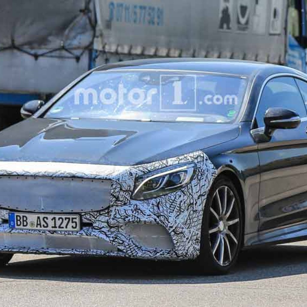 تصاویر جاسوسی از مرسدس بنز AMG S63 کوپه