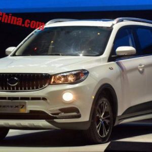 برلیانس SWM X7 رونمایی شد