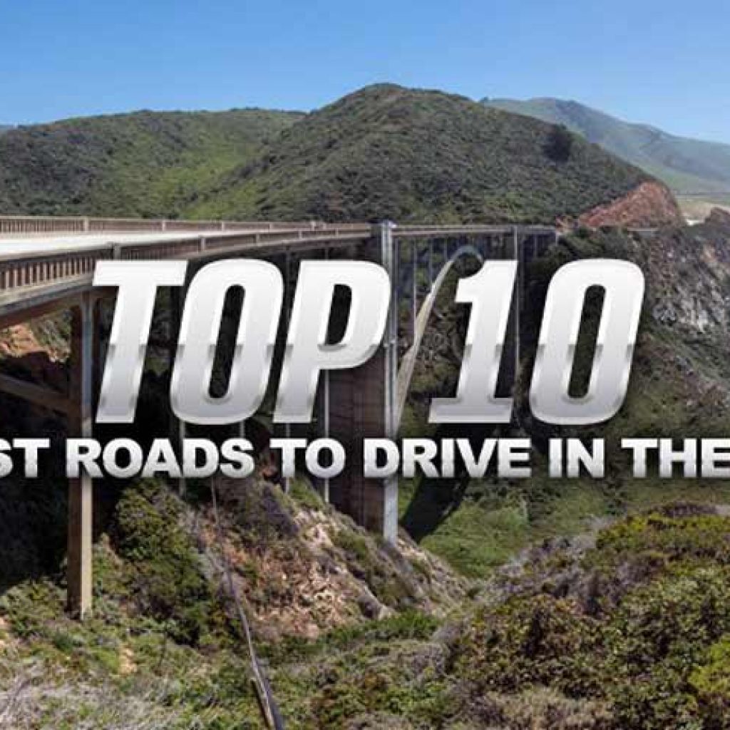 زیباترین جاده‌های آمریکا برای رانندگی!