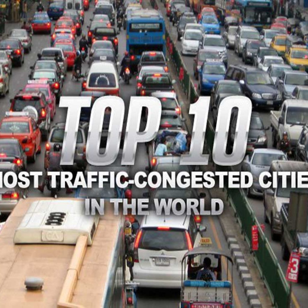 ۱۰ شهر پر ترافیک و شلوغ دنیا
