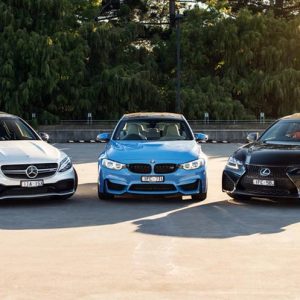 رقابت داغ بی‌ام‌و M3، لکسوس GS F و مرسدس AMG C63 S