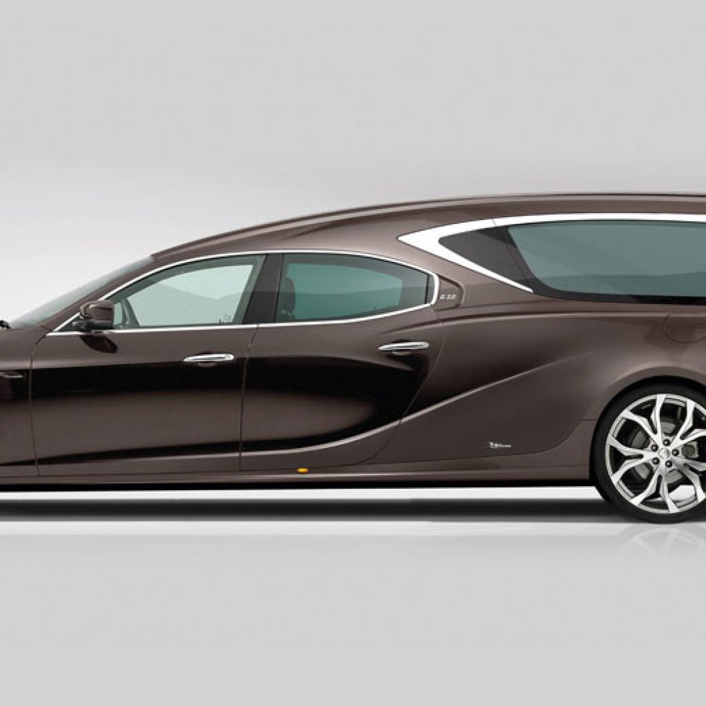 تشییع جنازه‌ای باشکوه با مازراتی گیبلی نعش کش!