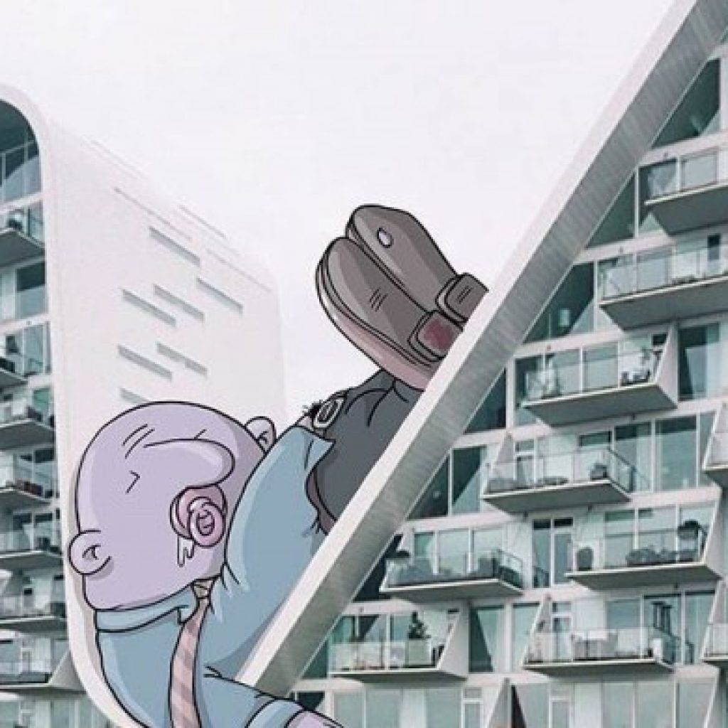 تصاویری بسیار زیبا از تلفیق تصاویر واقعی با شخصیت‌های کارتونی!