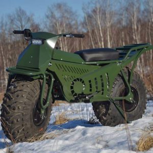 موتورسیکلت 2WD روسی، یک موتور مناسب برای آفرود!