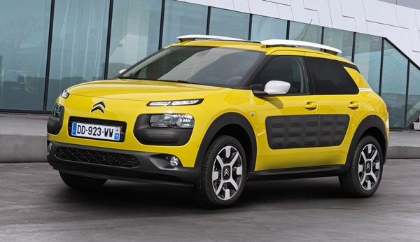 citreon-c4-yellow-car