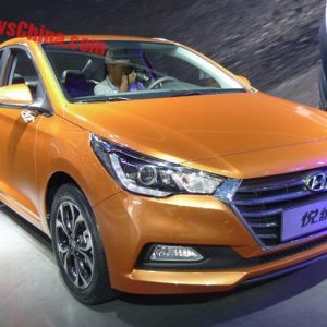 نمایش نسل جدید هیوندایی ورنا در نمایشگاه چنگدو چین