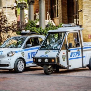 پلیس نیویورک از خودروهای اسمارت به جای موتورسیکلت های سه چرخ استفاده خواهد کرد!