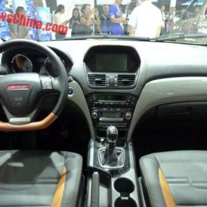 برلیانس یک کپی برابر اصل از آکورا MDX را به نمایشگاه چنگدو آورد