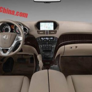 برلیانس یک کپی برابر اصل از آکورا MDX را به نمایشگاه چنگدو آورد